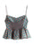 Polka Dot Peplum Cami Top