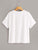 Letter & Girl Print Tee
