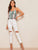 Colorblock Striped Cami Top