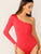 One Shoulder Slim Fitted Bodysuit