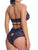 Cut-out Floral Lace Lingerie Set