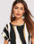 Cuffed Sleeve Color Block Top
