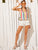 Colorful Striped Knot Cami Top