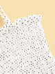 Polka Dot Shirred Cami Top