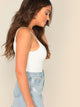 Solid V-Back Cami Top