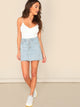 Solid V-Back Cami Top