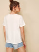 Sequined Sparkely Glittery Cozy Costume Lip Print T-shirt