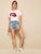 Sequined Sparkely Glittery Cozy Costume Lip Print T-shirt