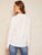 Solid Tab Sleeve V Neck Top