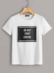 Letter Print Tee