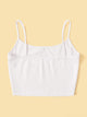 Figure And Letter Print Cami Top