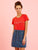 Slogan Print Short Sleeve Tee