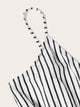 Surplice Neck Self Belted Cami Romper