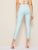 Solid Skinny Cropped Jeans