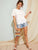 Scallop Eyelet Embroidery Blouse