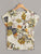 Tropical Print Cap Sleeve Top