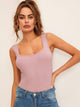 Rib-knit Tank Top