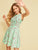 Ditsy Floral Print Skater Dress