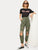 Ripped Button And Pocket Detail Jeans