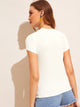 Solid Form Fitting Tee