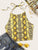 Snakeskin Print Crop Halter Top
