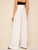 Belted Paperbag Waist Wide Leg Pants