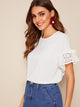 Schiffy Ruffle Trim Tee
