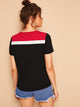 Cut and Sew Short Sleeve T-Shirt