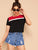 Cut and Sew Short Sleeve T-Shirt