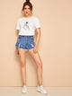 Hand Gesture Print Tee