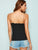 Scallop Trim Rib-knit Cami Top