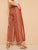 Aztec Print Side Slit Drawstring Waist Culotte Pants