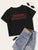 Letter Print Tee