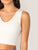 Solid Form Fitted Crop Tank Top