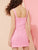 Lace Bustier Strappy Mini Dress