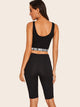 Solid Biker Shorts
