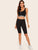 Solid Biker Shorts