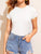Solid Form Fitting Tee