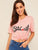 Arabic You Are My Life Print Tee