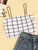 Grid Crop Cami Top