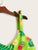 Fruit & Plant Print Ruffle Hem Cami Top