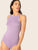 Halterneck Ribbed Bodysuit