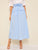 Dual Pocket Front Drawstring Waist Skirt