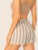 Elastic Waist Striped Shorts