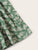 Ruffle Hem Floral Print Skirt