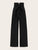 Foldover Waist Self Belted Palazzo Pants