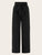 Foldover Waist Self Belted Palazzo Pants