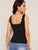 Scalloped Trim Tank Top
