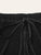 Drawstring Waist Lettuce Trim Pleated Shorts