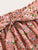 Ditsy Floral Print Paperbag Waist Skirt